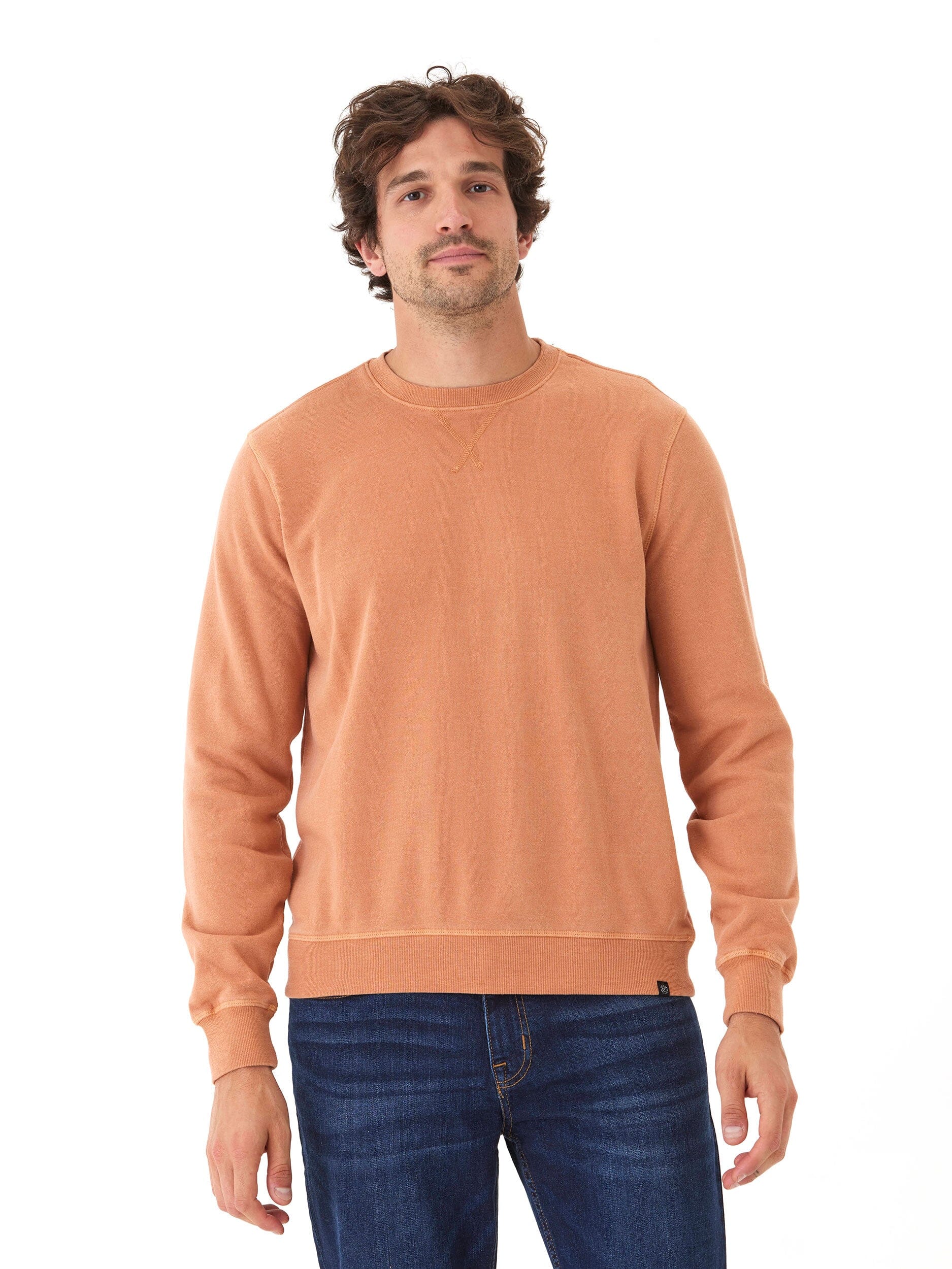 Mineral Wash Fleece Crew