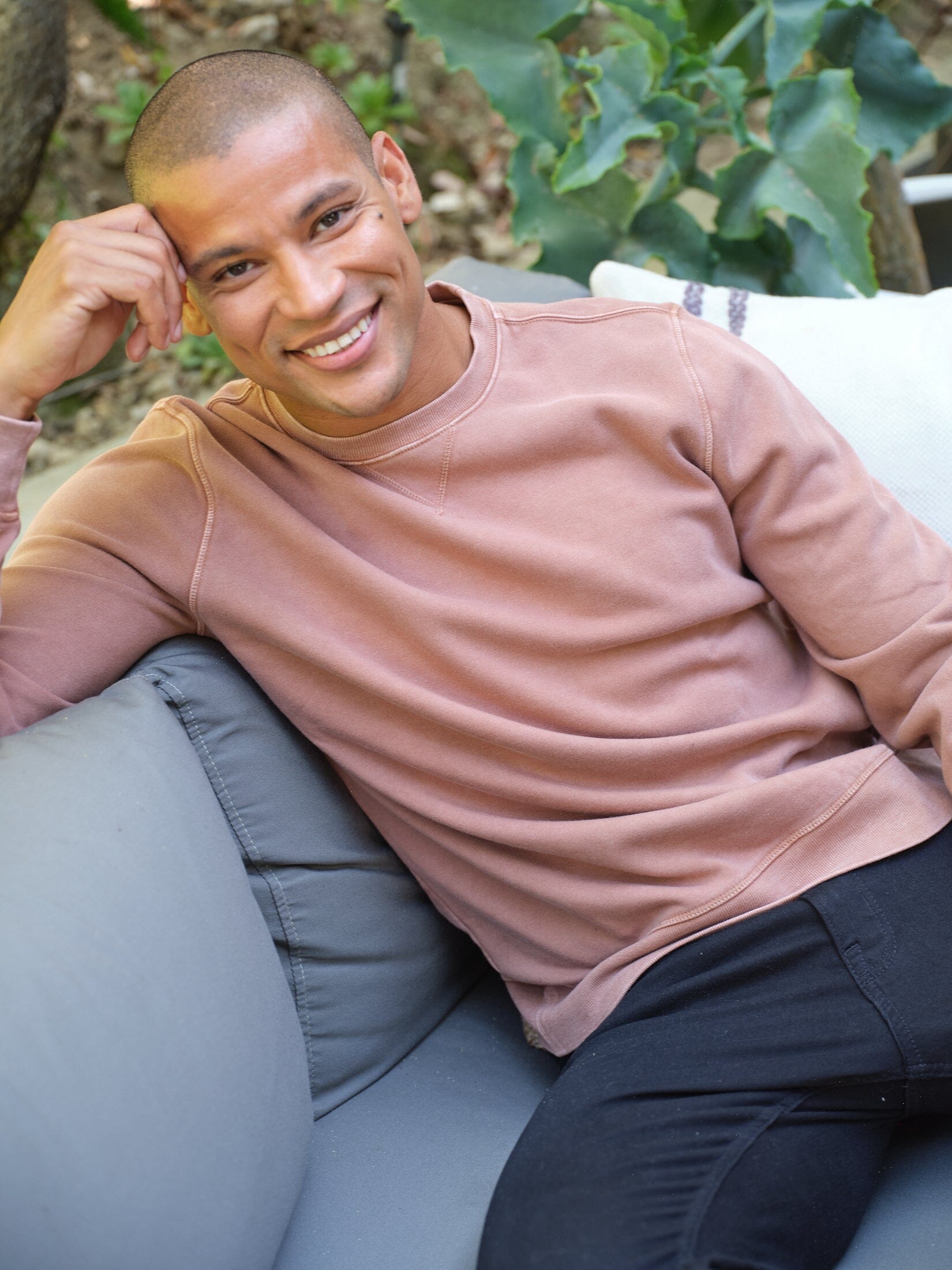 Mineral Wash Fleece Crew