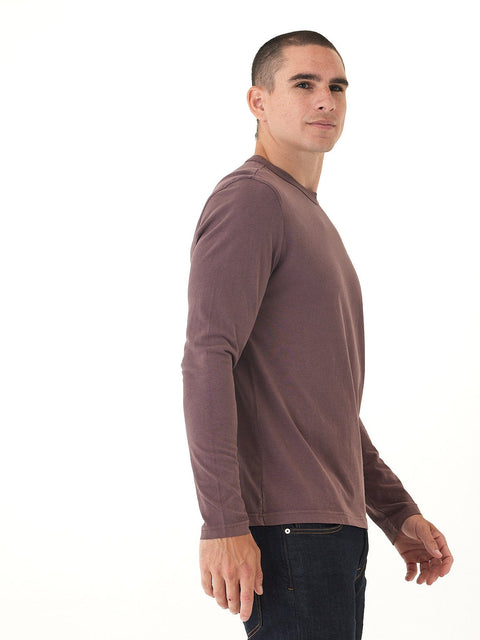 Mineral Wash Graphic Long Sleeve Tee