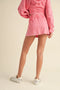 Mineral Wash Side Slit A-Line Skort Pink-Skort-KIMBERLY C-S-Pink-Urbanheer