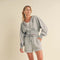 Mineral Wash Zip-Up Hoodie Gray-Hoodie-Kimberly C-S-Urbanheer