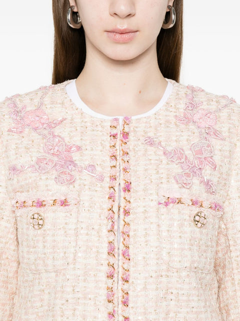 Minime Paris Cotton blend crewneck jacket