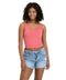 Mirabel Luxe Jersey Fitted Crop Tank