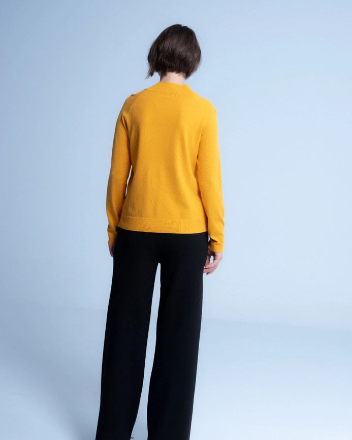 Miranda Yellow Sweater-Sweater-NIZA-M-Urbanheer