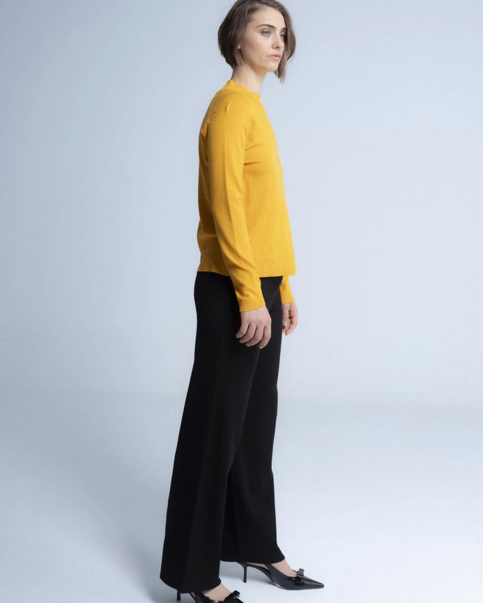 Miranda Yellow Sweater-Sweater-NIZA-M-Urbanheer