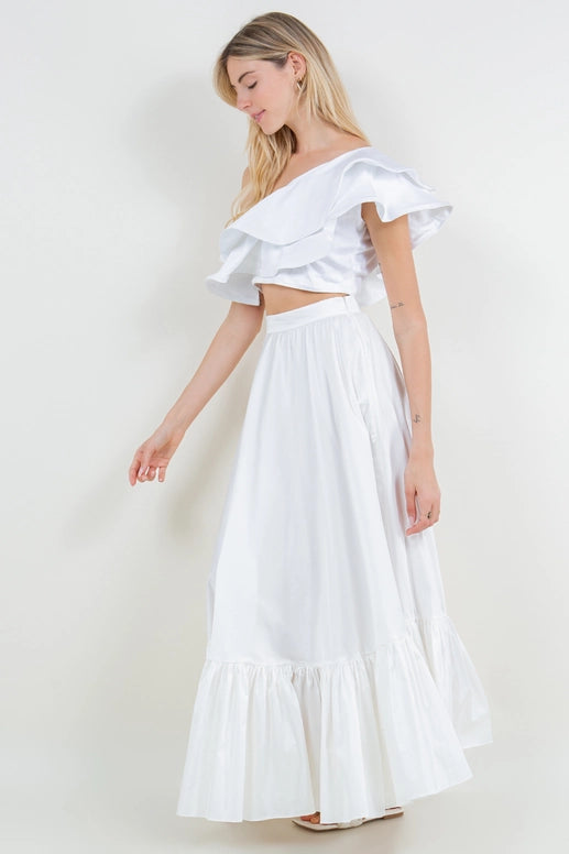 Miri Skirt-Skirt-Betsy Moss-XS-White-Urbanheer
