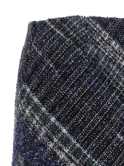 Missoni Check Wool Skirt