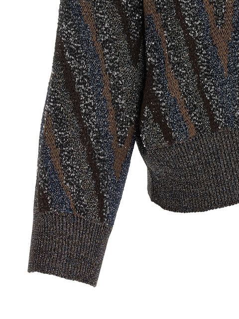 Missoni Sequin Zigzag Cardigan