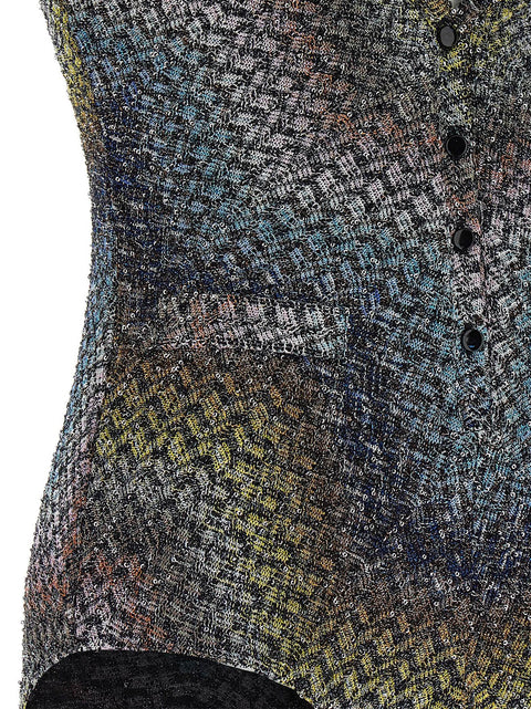 Missoni Zigzag One-piece Swimsuit