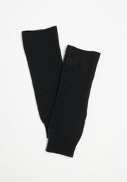 Mitaines unisex en cachemire noir - UNI 3-0