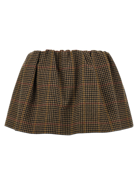 Miu Miu Houndstooth Skirt