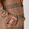 Mixed Media Long Coat Taupe/Pumpkin-Coat-Mystree-S-Urbanheer