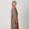 Mixed Media Long Coat Taupe/Pumpkin-Coat-Mystree-S-Urbanheer