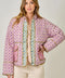 Mixed Media Quilted Jacket