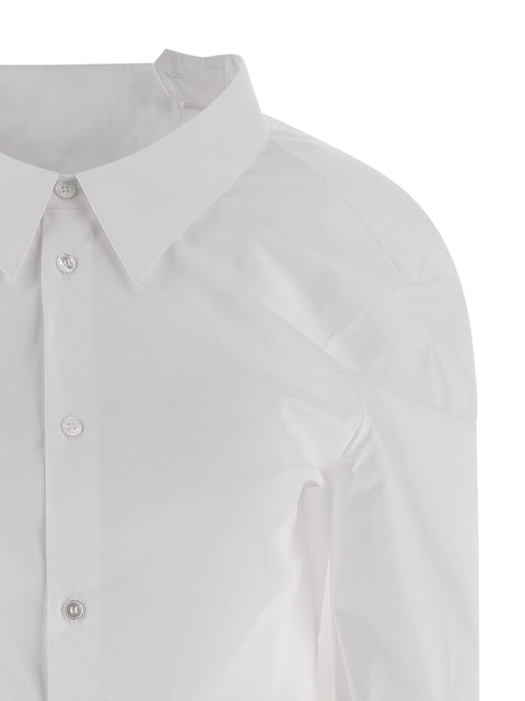 Mm6 Maison Margiela Numeric Signature Mm6 Embroidered Shirt