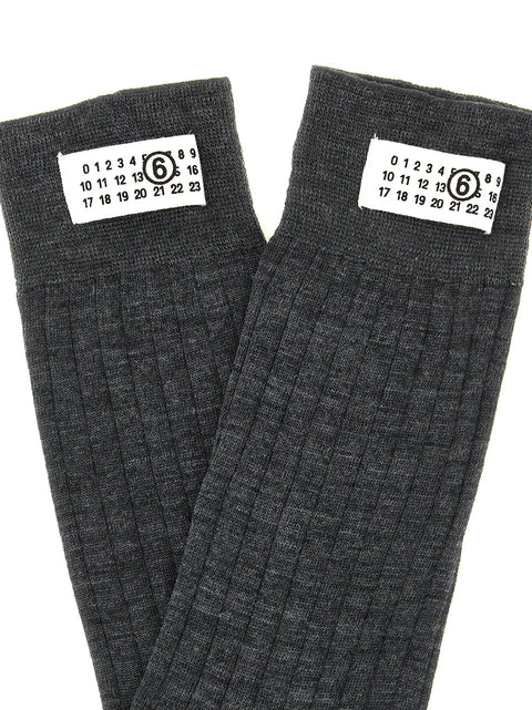 Mm6 Maison Margiela Numeric Signature Mm6 Socks