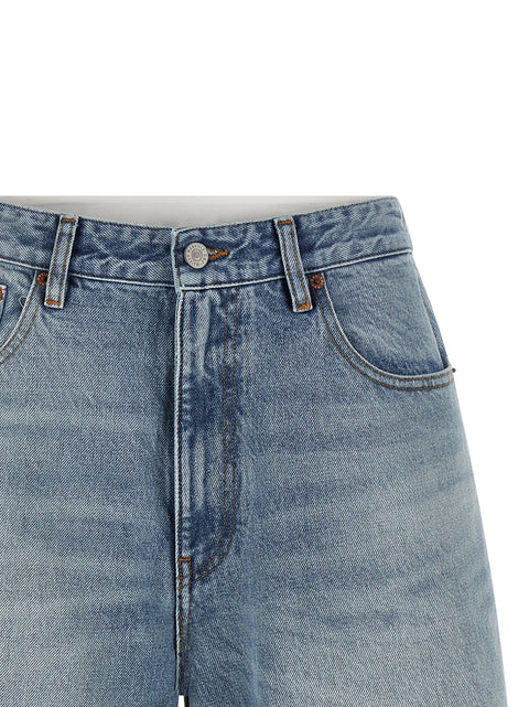Mm6 Maison Margiela White Carré Bermuda Shorts