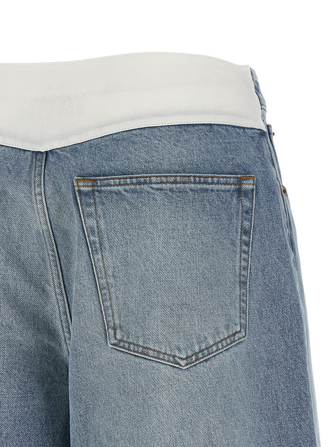 Mm6 Maison Margiela White Carré Bermuda Shorts