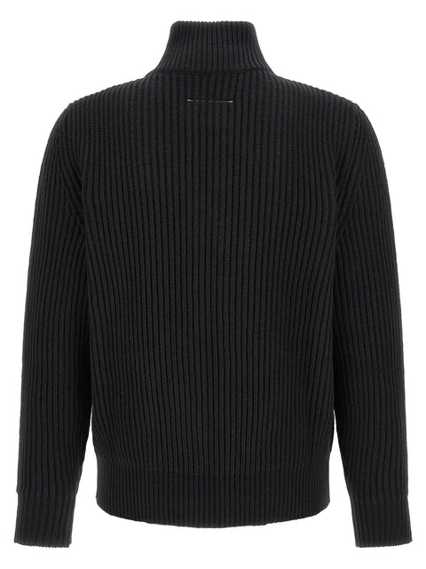 Mm6 Maison Margiela White Stitch Line Jacket