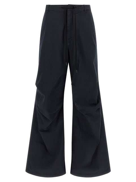 Mm6 Maison Margiela White Stitch Line Pants