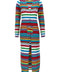 Mo5Ch1No Jeans Striped Cardigan