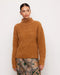 Mock Neck Boucle Sweater