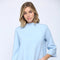Mock Neck Pull Over Sweater/Bell Sleeve BABY BLUE-Sweater-FATE-S-BABY BLUE-Urbanheer