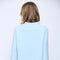Mock Neck Pull Over Sweater/Bell Sleeve BABY BLUE-Sweater-FATE-S-BABY BLUE-Urbanheer