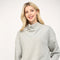 Modal Blend Cowl Neck Sweatshirt H.GREY-Sweatshirt-FATE-S-H.GREY-Urbanheer