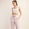 Modal Poly Span Jogger with Side Satin Detail Baby Pink-Jogger-Rae Mode-S-Urbanheer