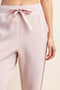 Modal Poly Span Jogger with Side Satin Detail Baby Pink-Jogger-Rae Mode-S-Urbanheer
