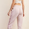 Modal Poly Span Jogger with Side Satin Detail Baby Pink-Jogger-Rae Mode-S-Urbanheer