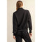 Modal Poly Span Scuba Luxe Half Zip Jacket Black-Jacket-Rae Mode-S-Urbanheer