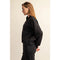 Modal Poly Span Scuba Luxe Half Zip Jacket Black-Jacket-Rae Mode-S-Urbanheer