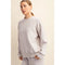 Modal Poly Span Scuba Mock Neck Pullover Mocha Cream-Pullover-Rae Mode-S-Urbanheer