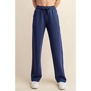 Modal Poly Span Scuba Straight Pant Smoky Navy-Pant-Rae Mode-S-Urbanheer
