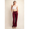 Modal Poly Span Scuba Straight Pant Wine-Pant-Rae Mode-S-Urbanheer