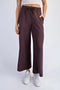 Modal Scuba Cropped Wide Pant