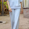 Modal Scuba Cropped Wide Pant