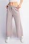 Modal Scuba Cropped Wide Pant