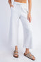 Modal Scuba Cropped Wide Pant