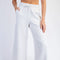 Modal Scuba Cropped Wide Pant