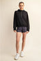 Modal Scuba Quarter Zip Hoddie Jacket