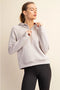 Modal Scuba Quarter Zip Hoddie Jacket
