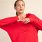 Modal Scuba Quarter Zip Hoddie Jacket