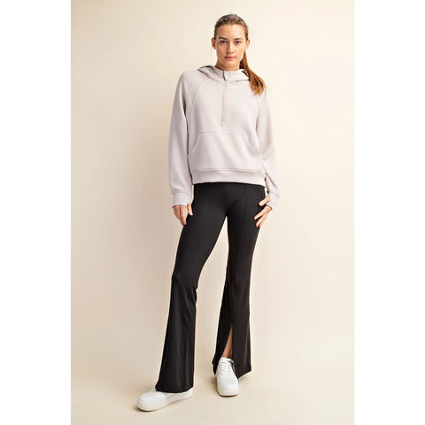 Modal Scuba Quarter Zip Hoddie Jacket