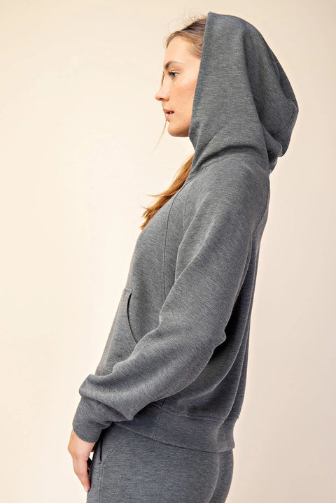 Modal Scuba Quarter Zip Hoddie Jacket