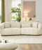 Modern Curved Modular Sofa
