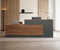 Modern L-Shaped Reception Desk