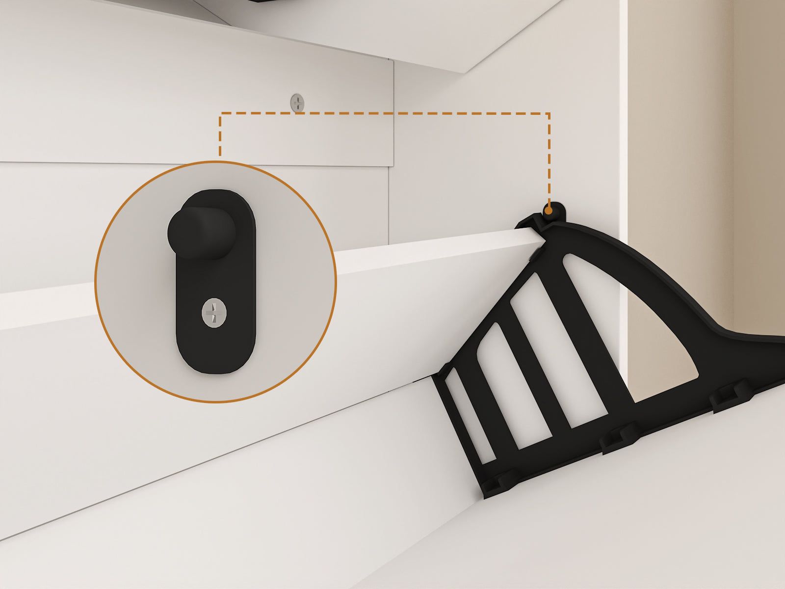 Modern Shoe Cabinet with Small Mirror Edge Gap, Mirror Shoe Rack Organizer with 3 Flip Drawers, Shoe-UH Decor-Default-Urbanheer